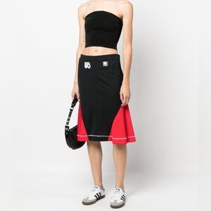 Wales Bonner • Sport Jersey Quest Colorblock Skirt